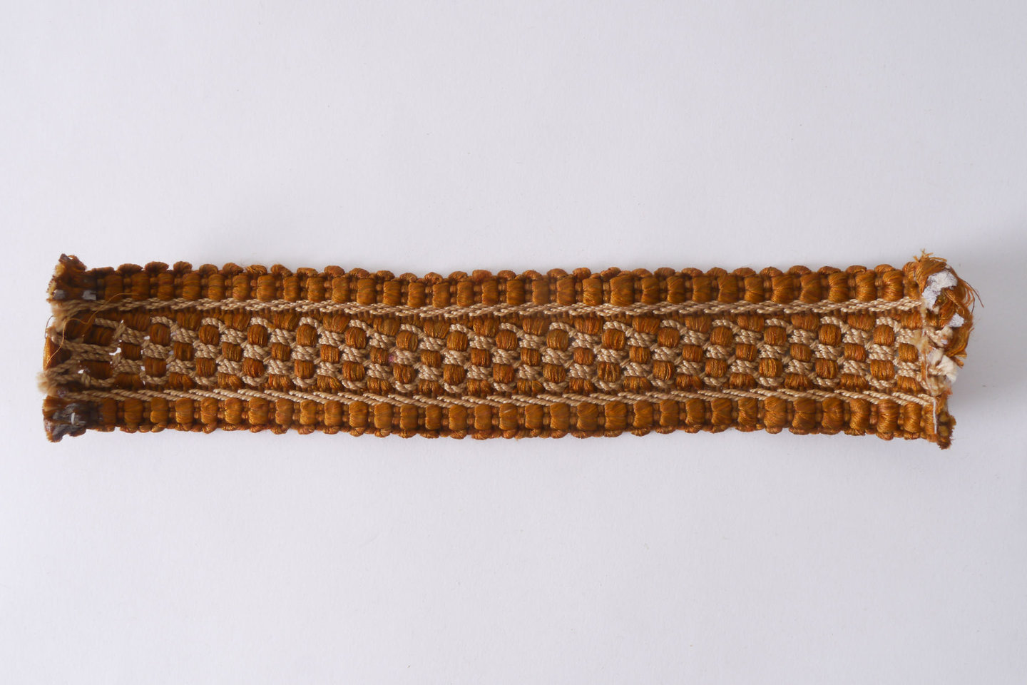 Galon of boord als onderdeel voor het vervaardigen van passement