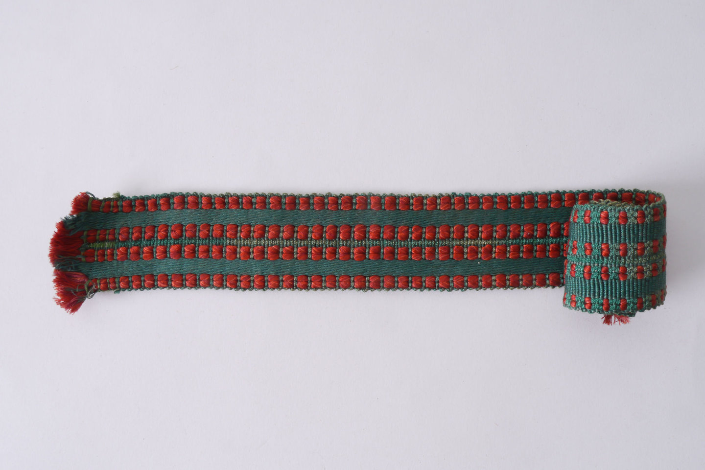 Galon of boord als onderdeel voor het vervaardigen van passement