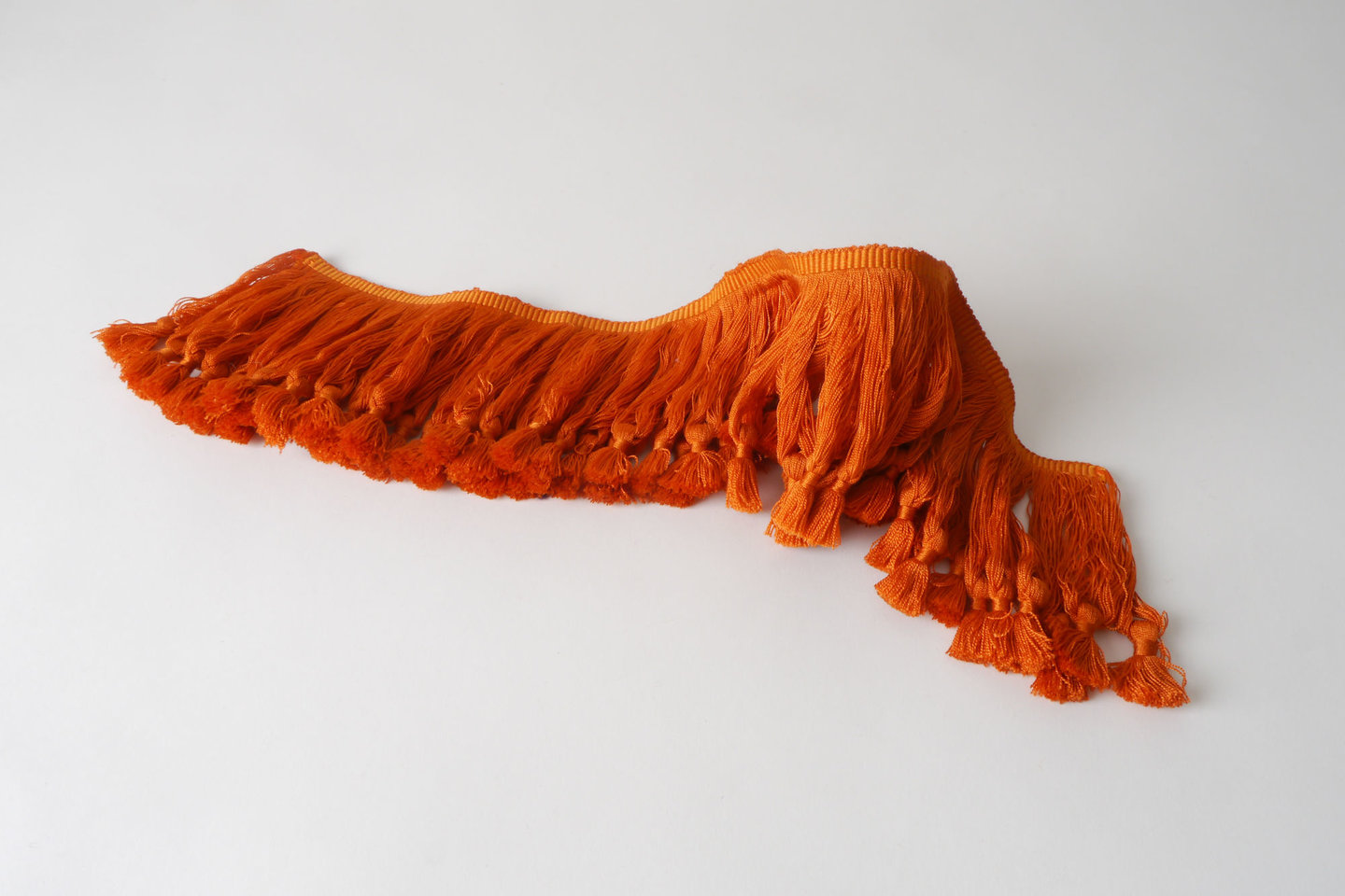 Frange als onderdeel voor het vervaardigen van passement