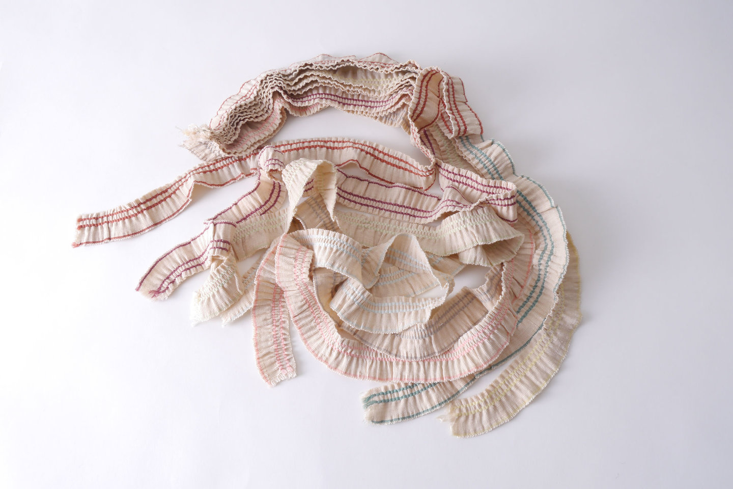 Galons of boorden als onderdeel voor het vervaardigen van passement