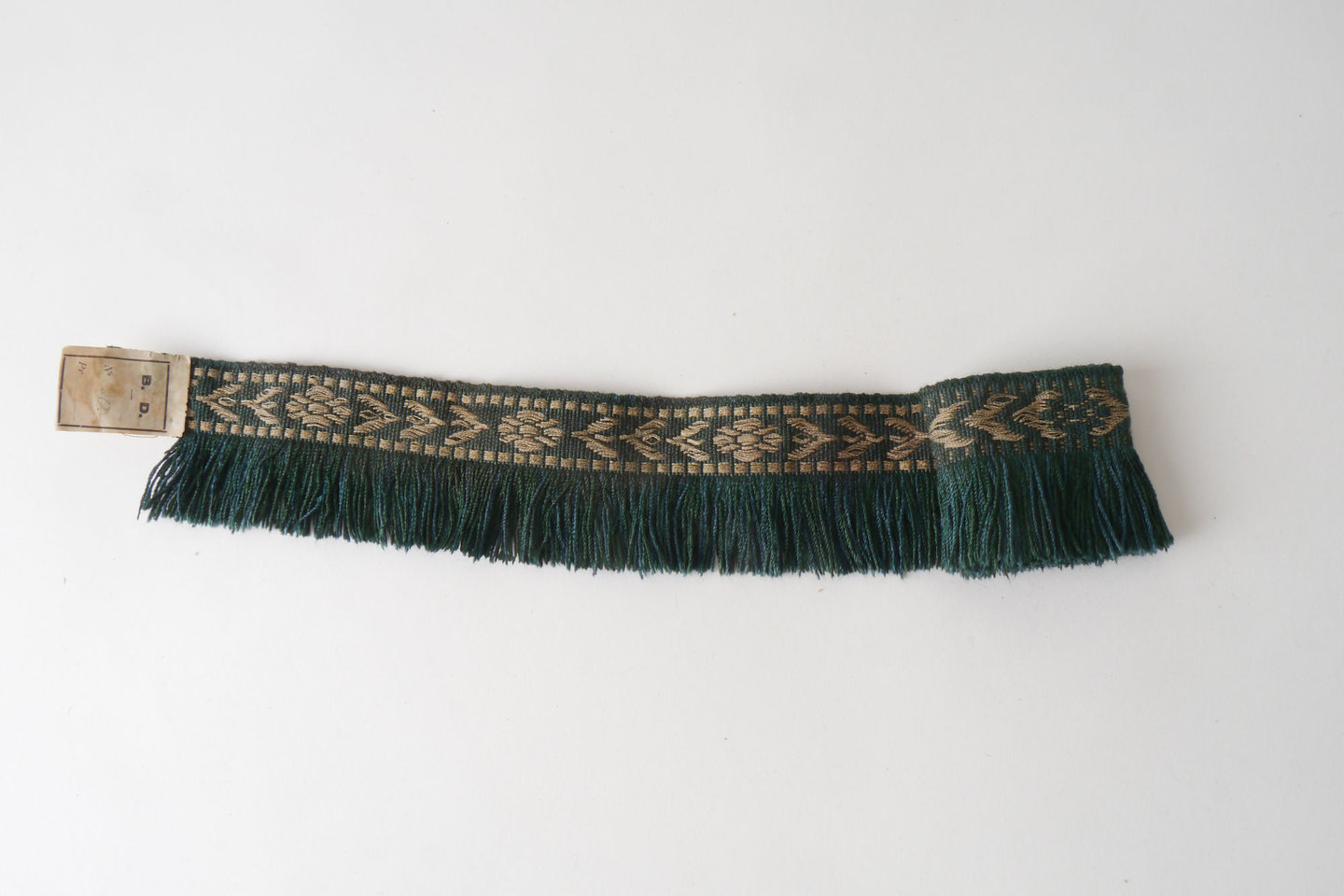 Effilé als onderdeel voor het vervaardigen van passement