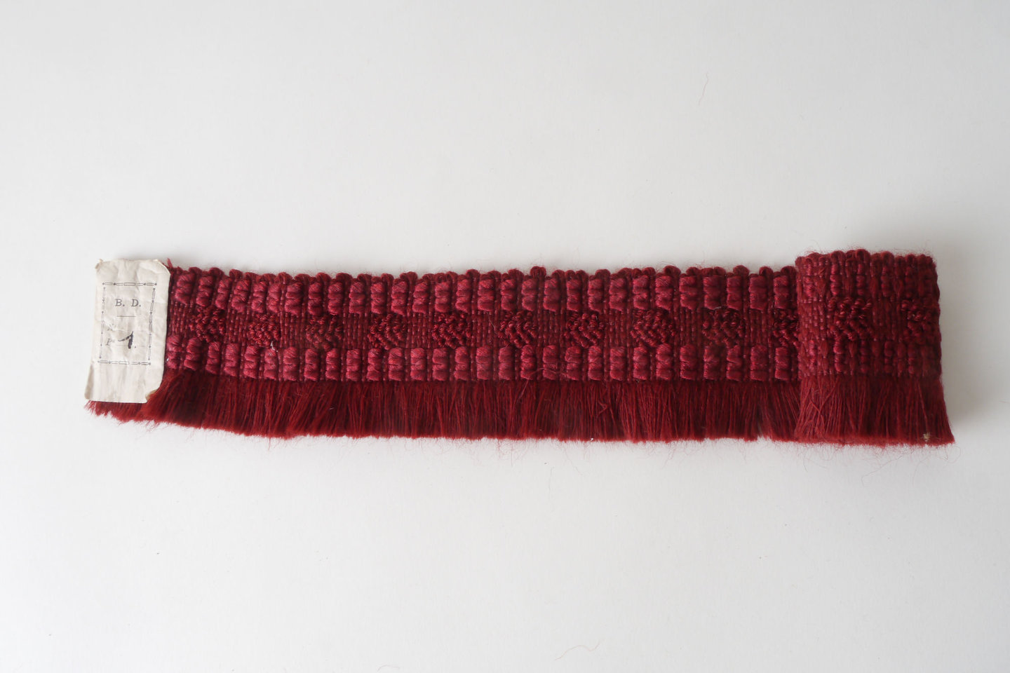 Effilé als onderdeel voor het vervaardigen van passement