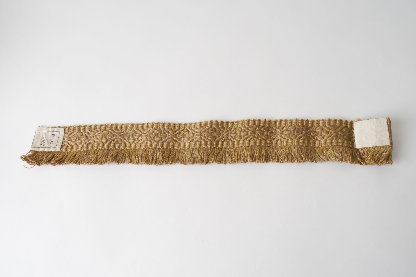 Effilé als onderdeel voor het vervaardigen van passement