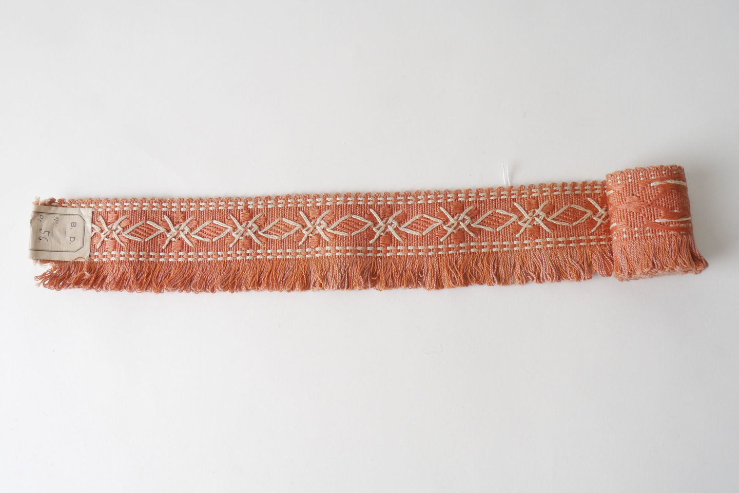 Effilé als onderdeel voor het vervaardigen van passement