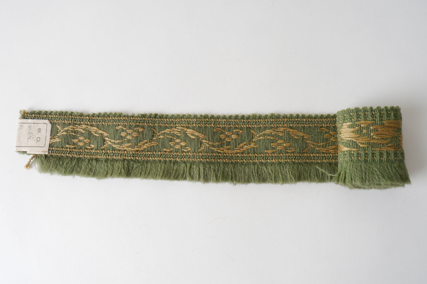 Effilé als onderdeel voor het vervaardigen van passement