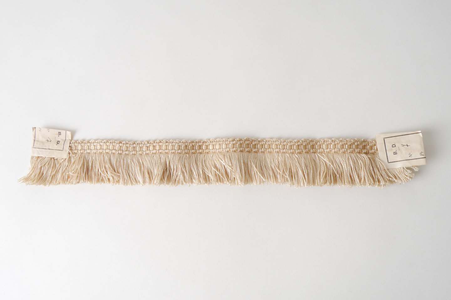 Effilé als onderdeel voor het vervaardigen van passement