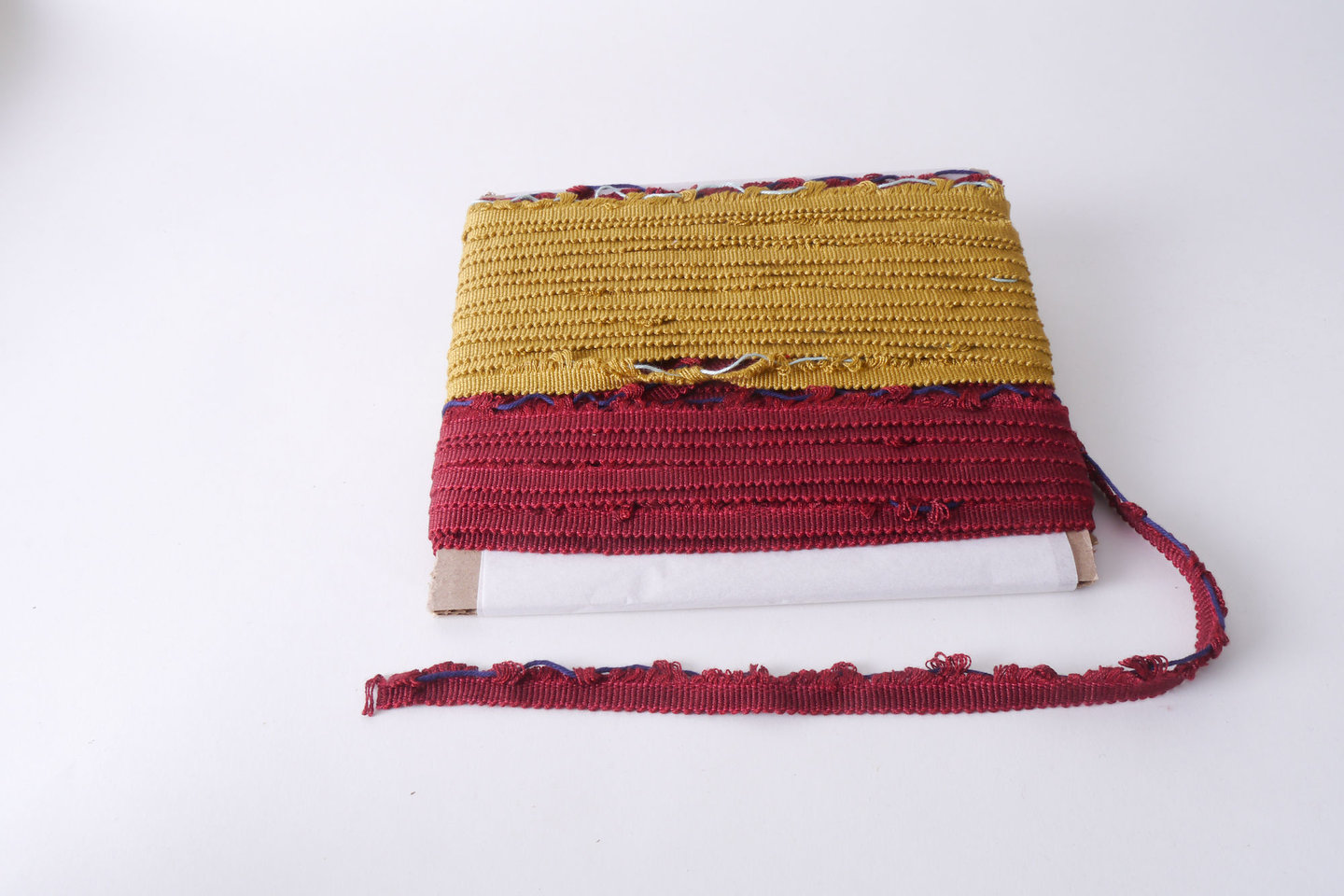 Galon of boord als onderdeel voor het vervaardigen van passement