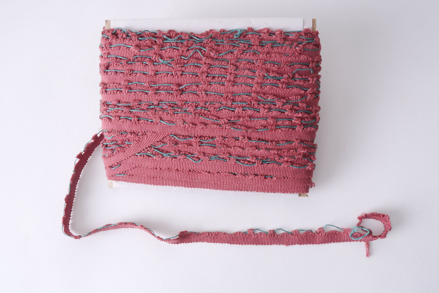 Galon of boord als onderdeel voor het vervaardigen van passement