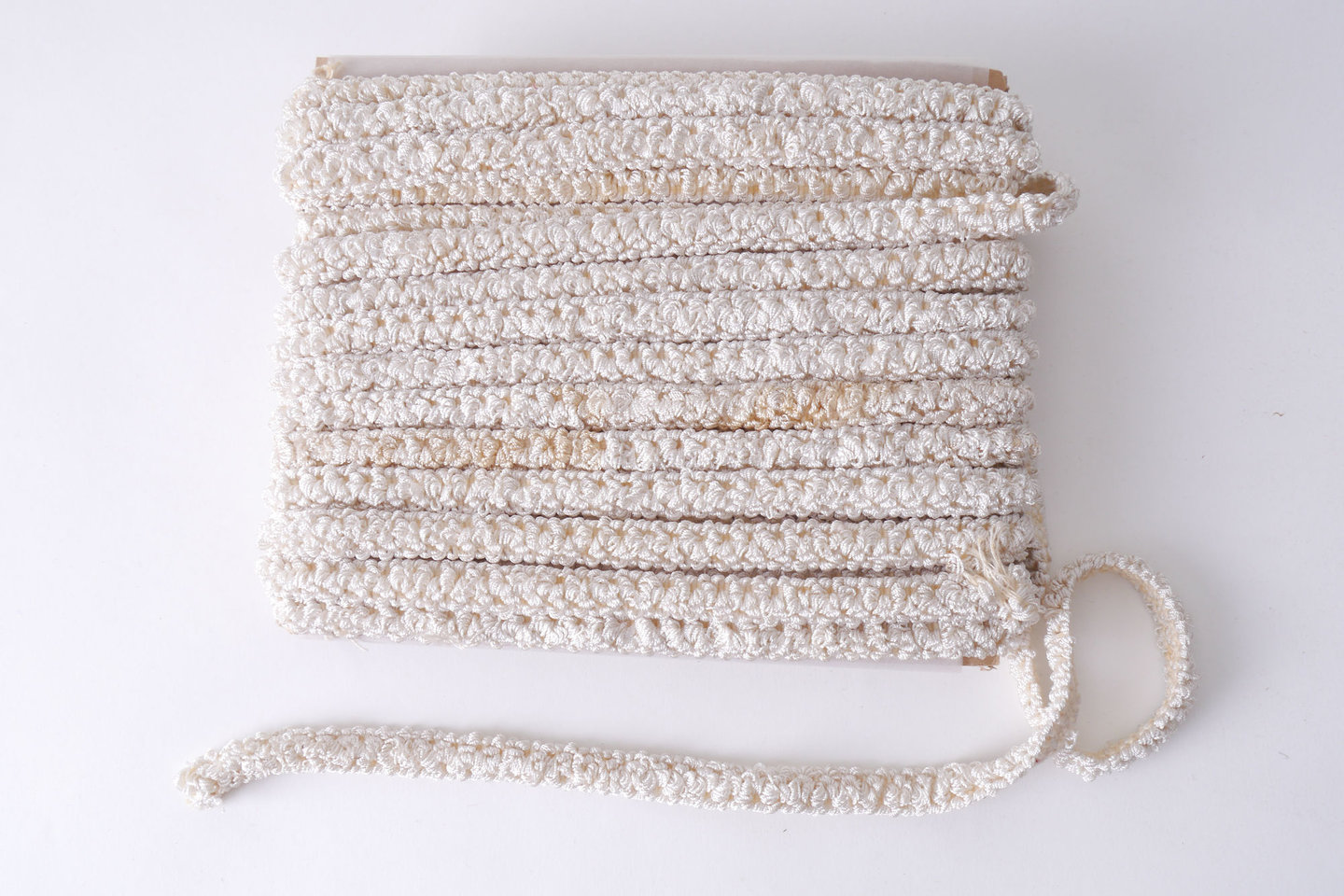 Galon of boord als onderdeel voor het vervaardigen van passement