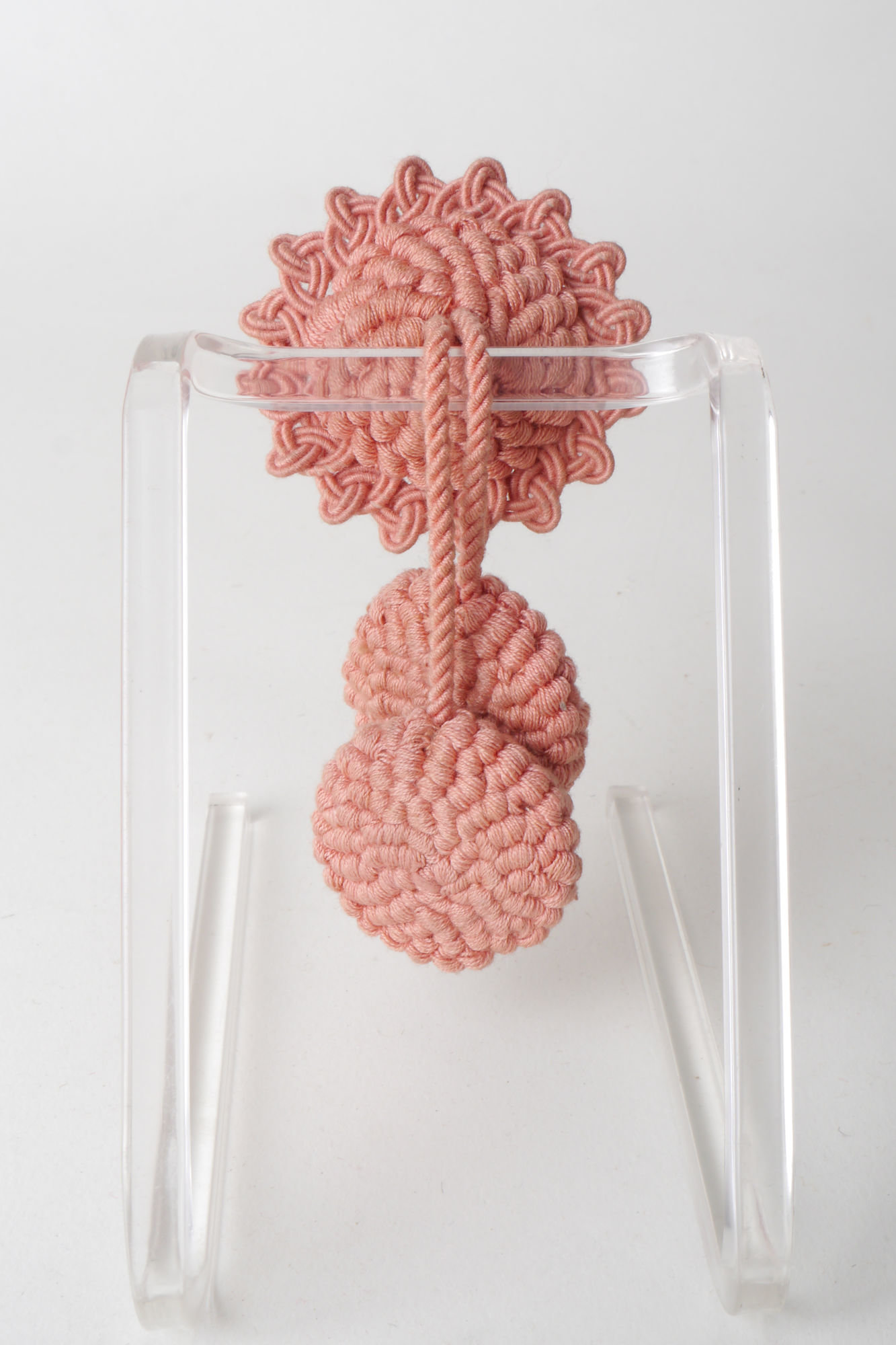 Macaron of rozet als onderdeel voor het vervaardigen van passement