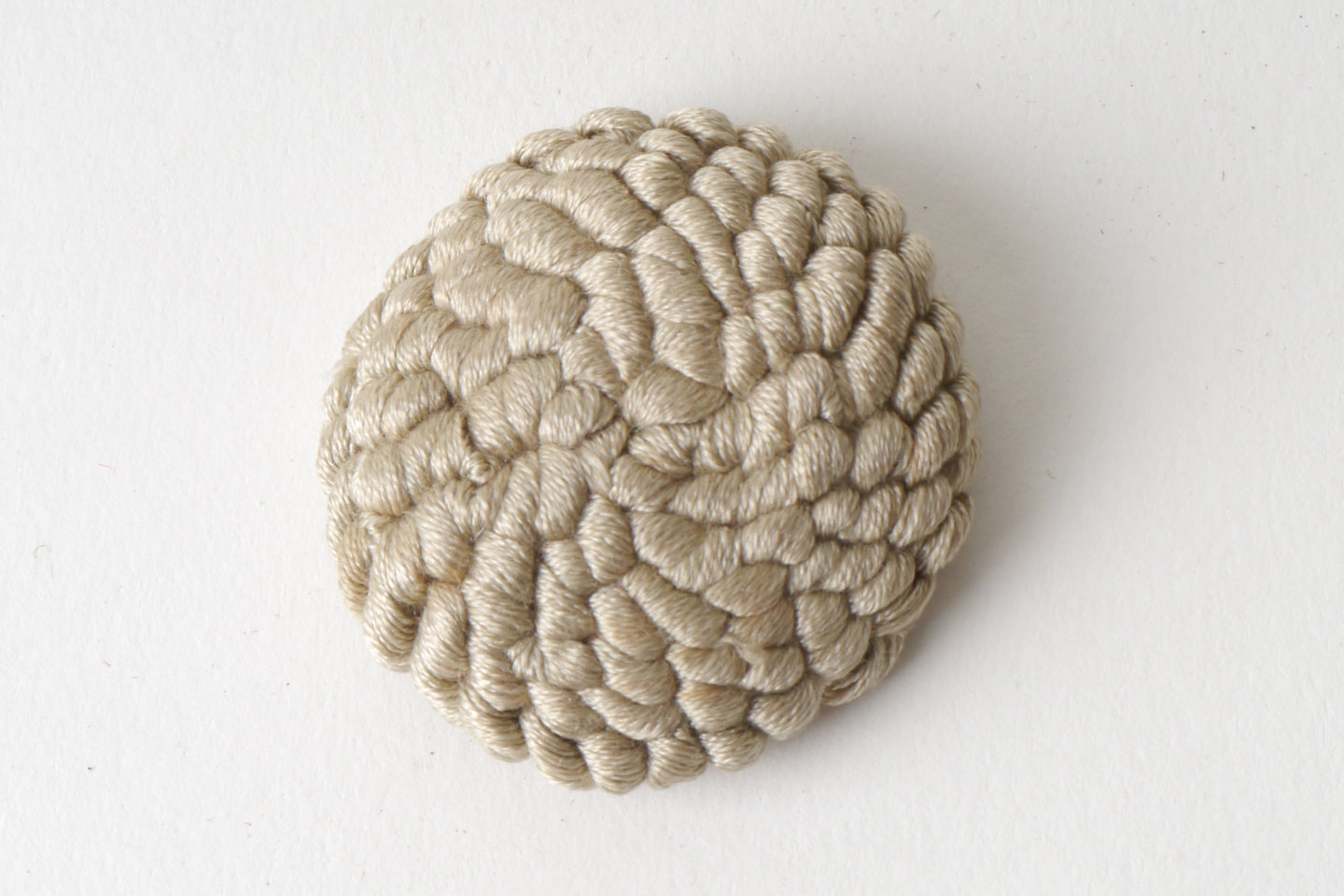 Bouffette als onderdeel voor het vervaardigen van passement