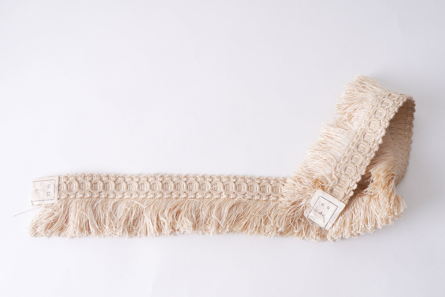 Effilé als onderdeel voor het vervaardigen van passement