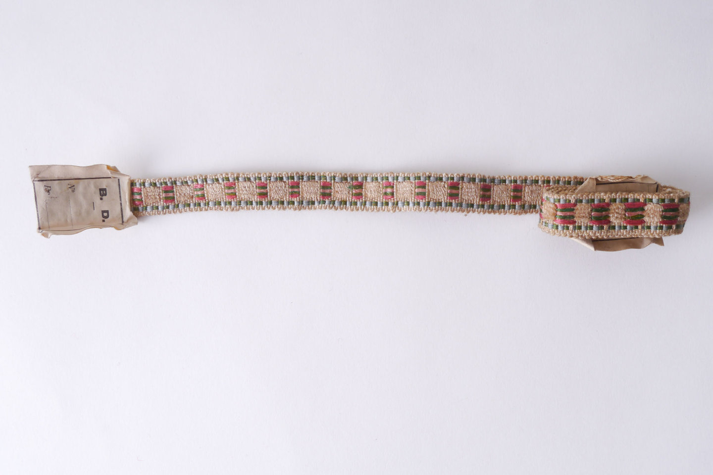 Galon of boord als onderdeel voor het vervaardigen van passement