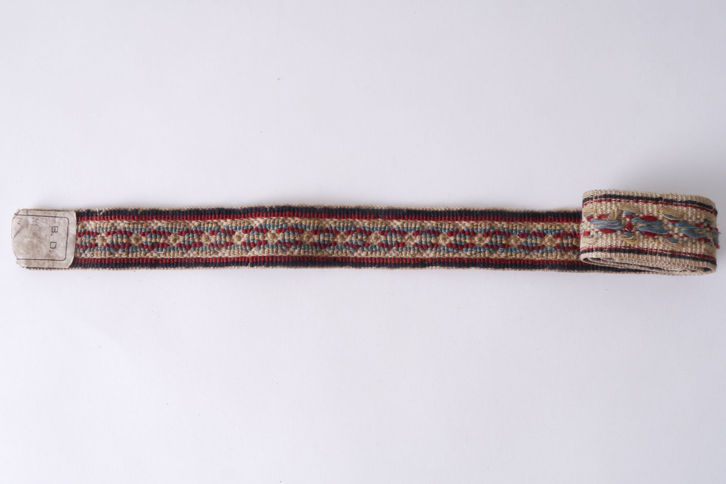 Galon of boord als onderdeel voor het vervaardigen van passement