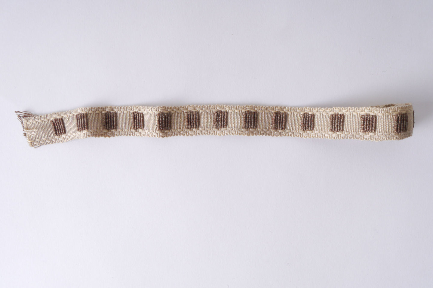 Galon of boord als onderdeel voor het vervaardigen van passement