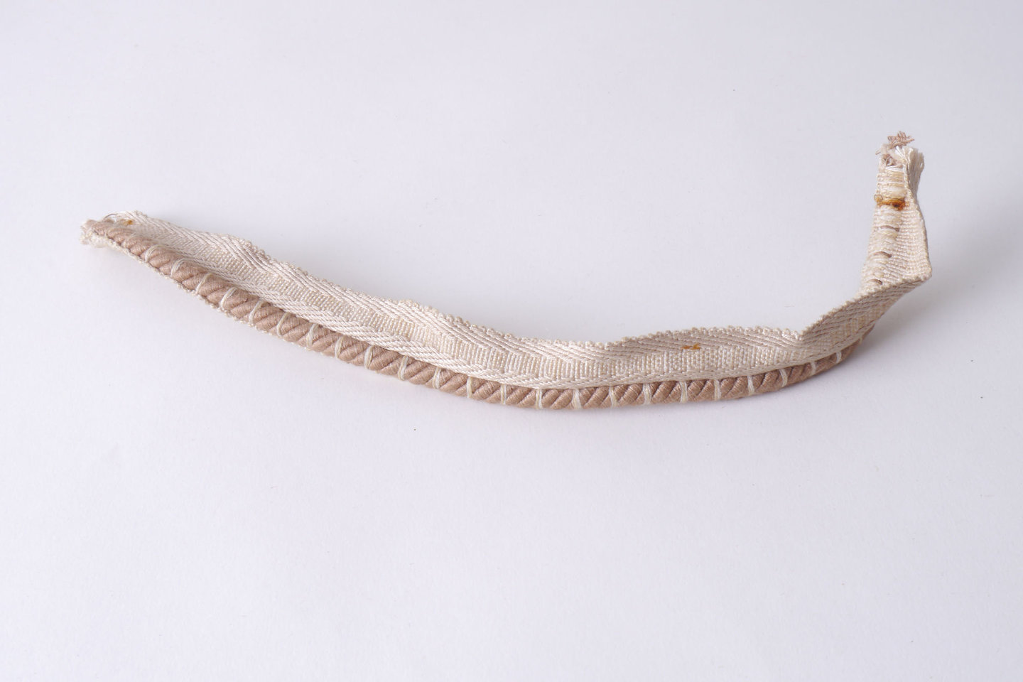 Galon of boord als onderdeel voor het vervaardigen van passement