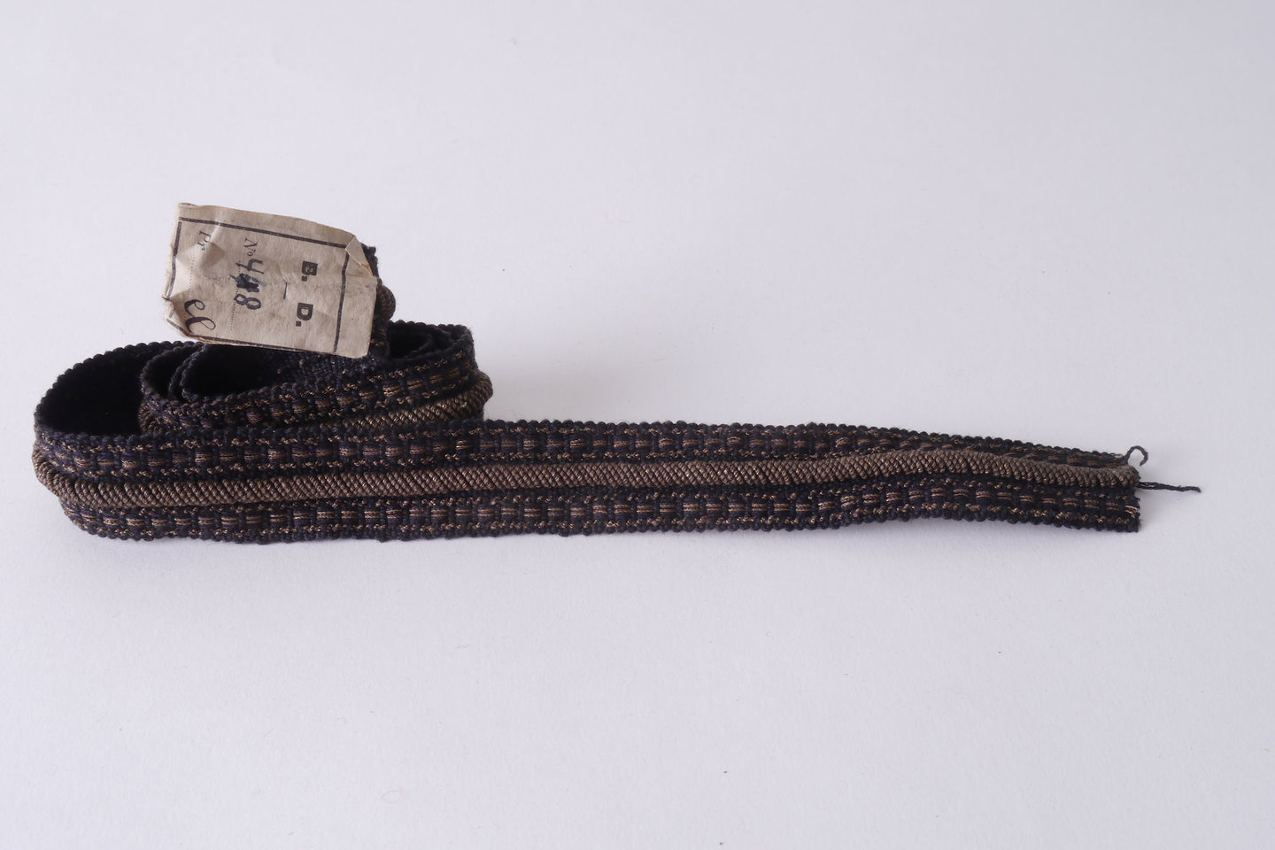 Galon of boord als onderdeel voor het vervaardigen van passement