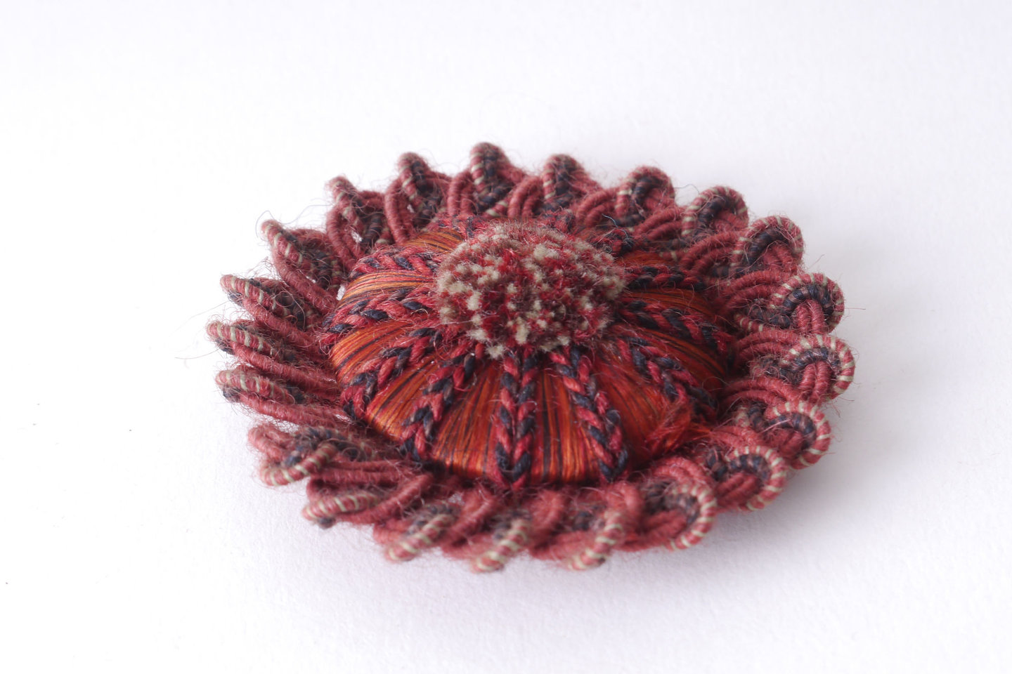 Macaron of rozet als onderdeel voor het vervaardigen van passement