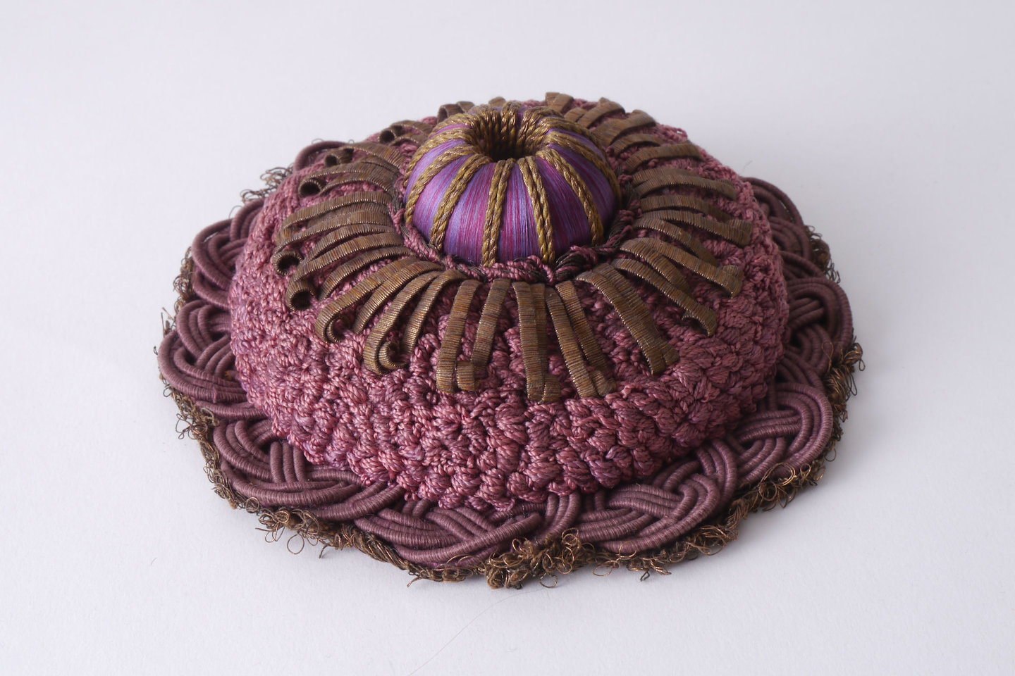 Macaron of rozet als onderdeel voor het vervaardigen van passement