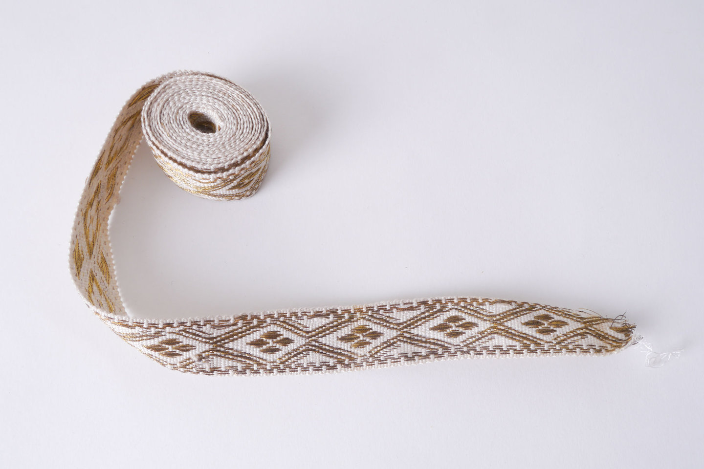 Galon of boord als onderdeel voor het vervaardigen van passement