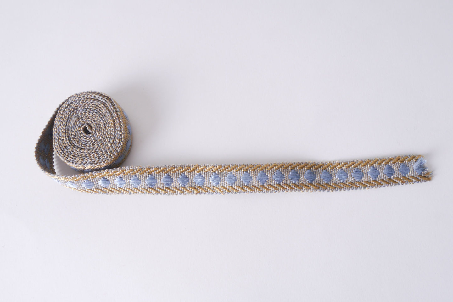 Galon of boord als onderdeel voor het vervaardigen van passement