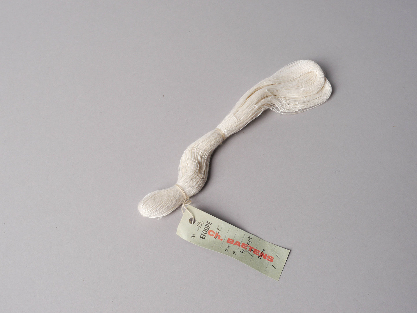 Staal garen van linnen van het merk Baetens