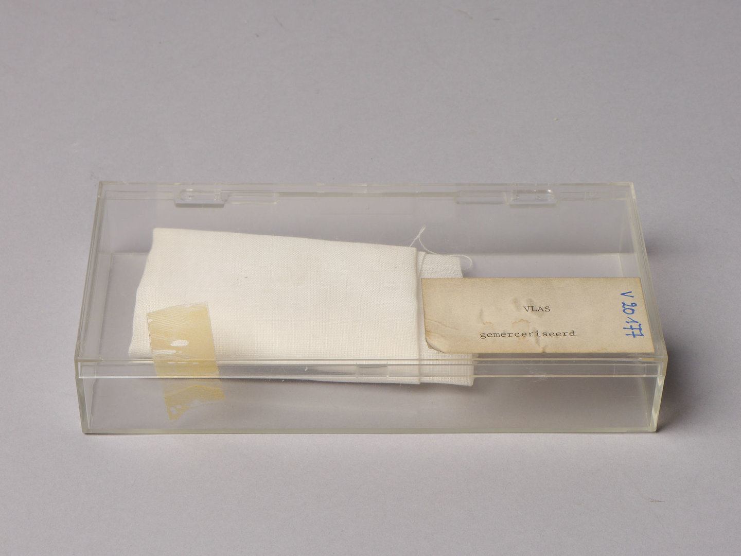 Staal van gemerceriseerd vlas