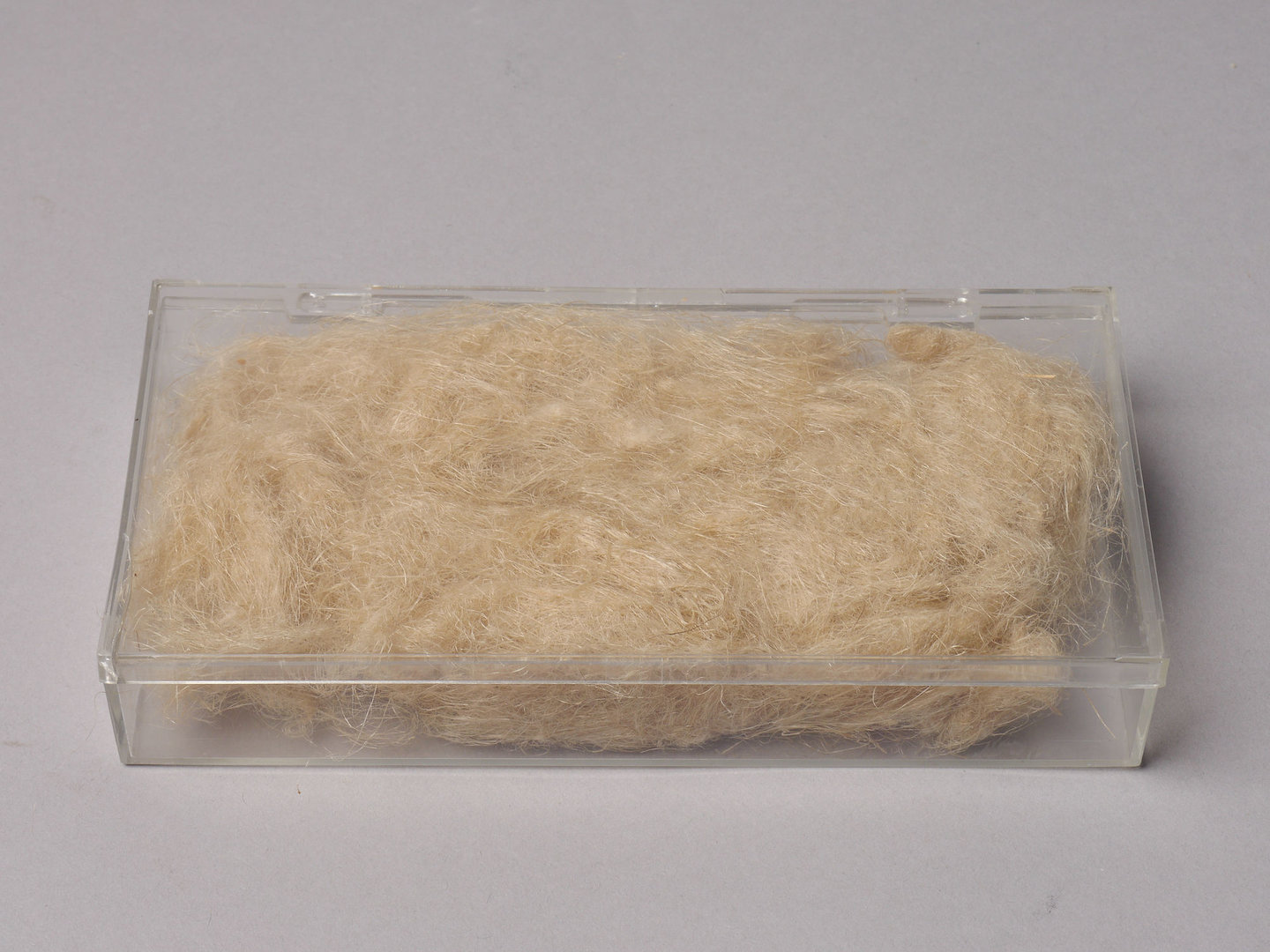 Staal van hekelklodden van vlas (waterroot)