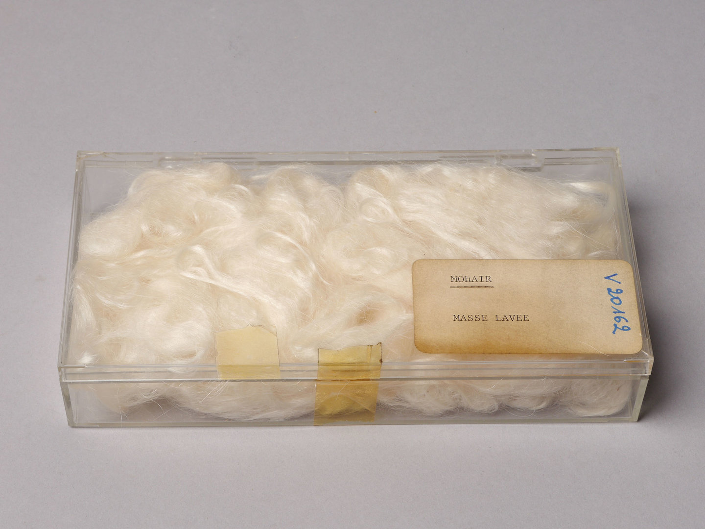 Staal van mohair wol