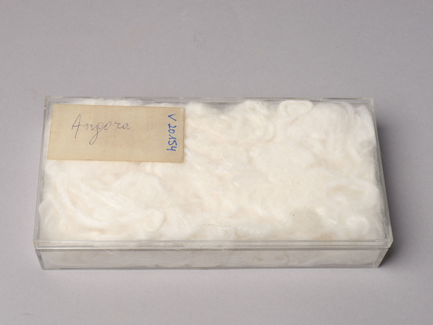 Staal van angora wol