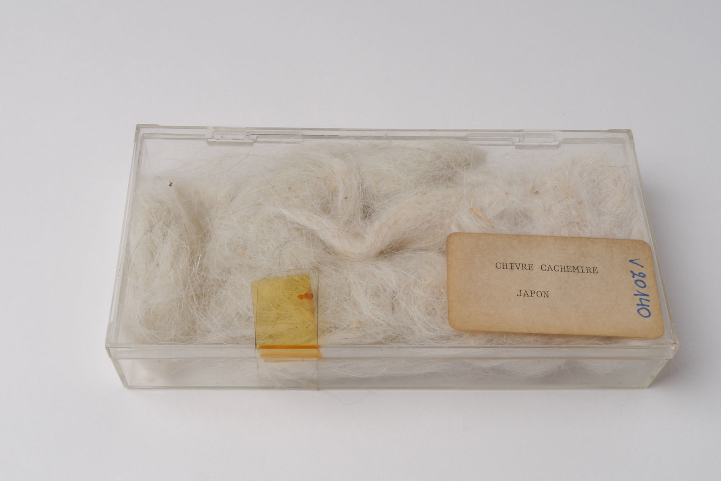 Staal van kasjmier wol uit Japan