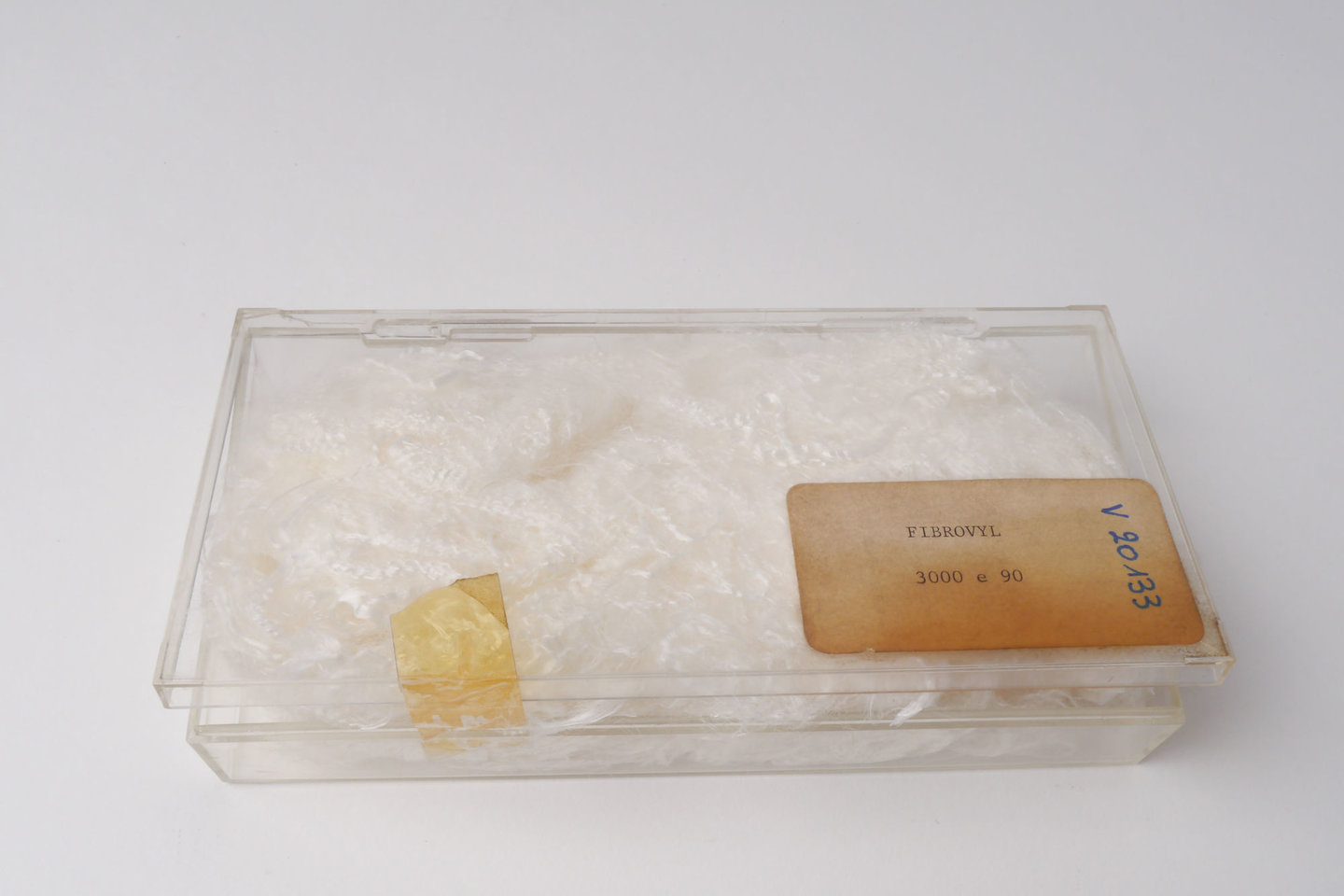 Staal van polyvinylchloride (PVC) van het type fibrovyl