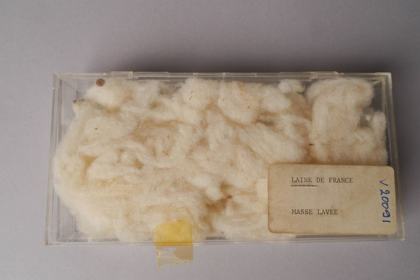 Staal van gewassen wol uit Frankrijk
