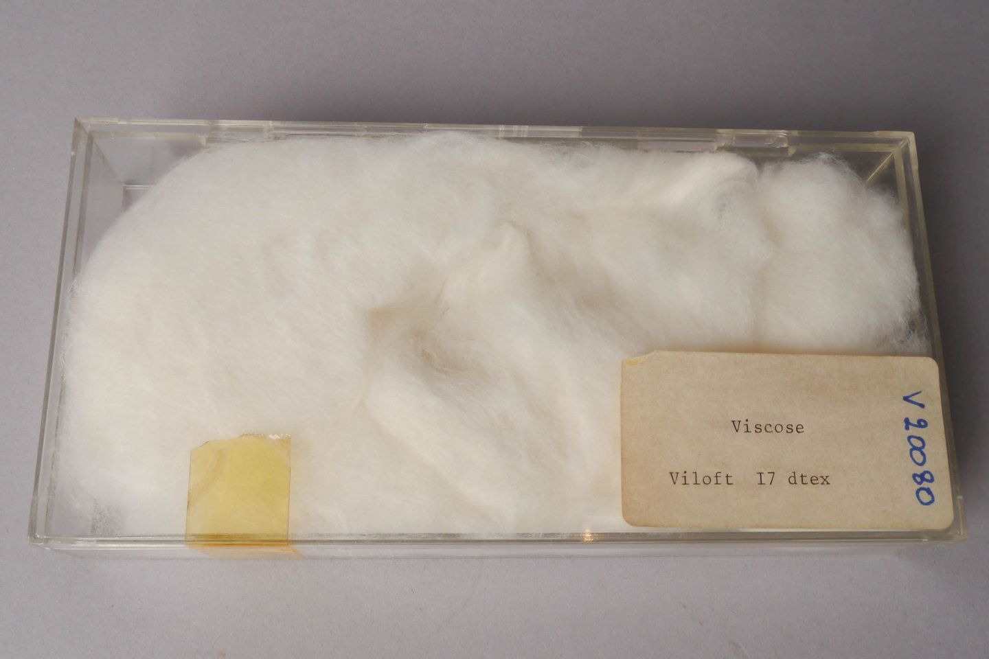 Staal van kunstzijde of viscose van het type Viloft