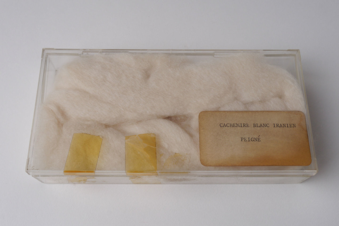 Staal van kasjmier wol uit Iran