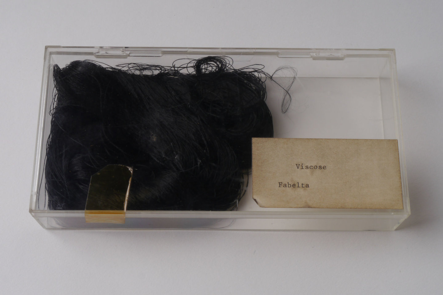 Staal van kunstzijde of viscose geproduceerd door Fabelta