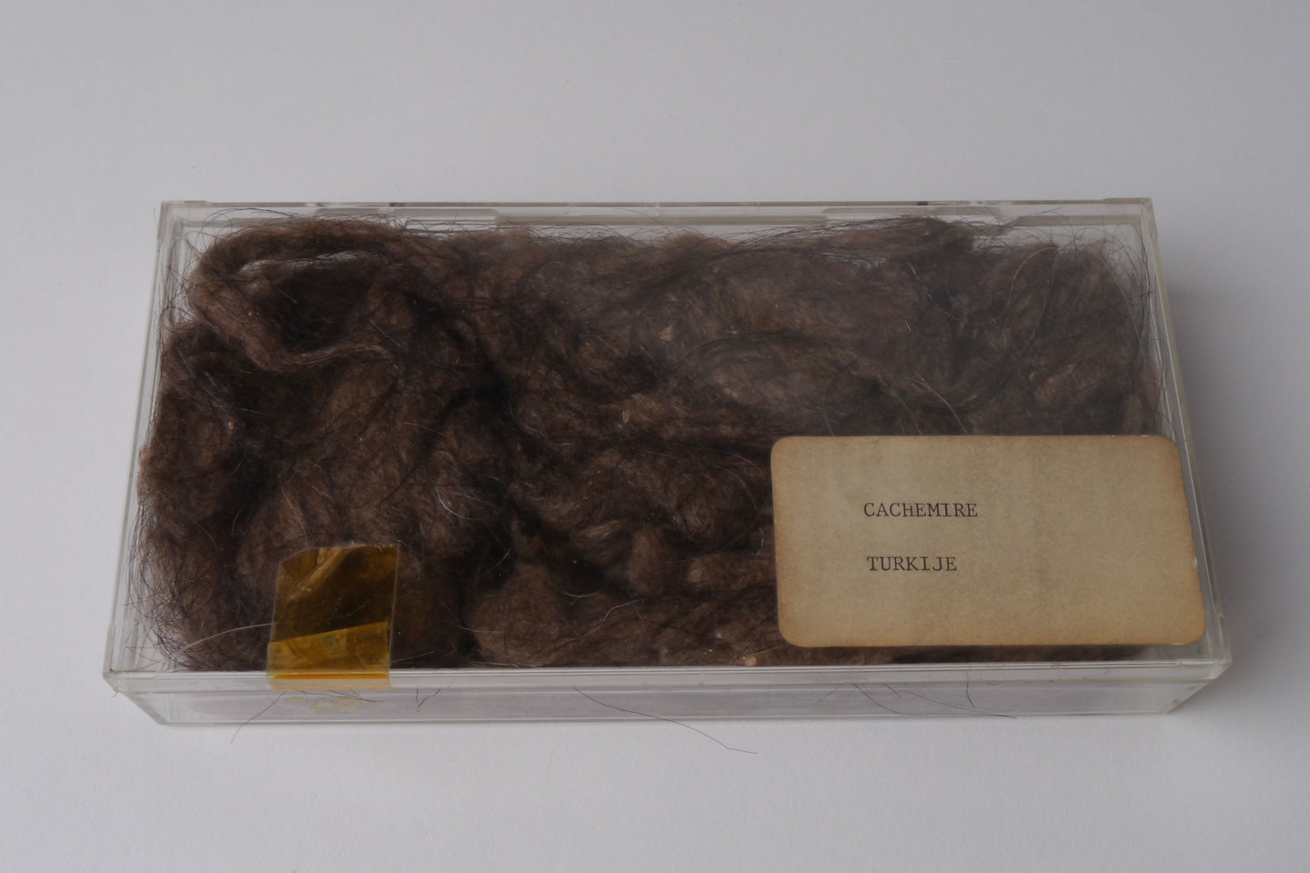 Staal van kasjmier wol uit Turkije