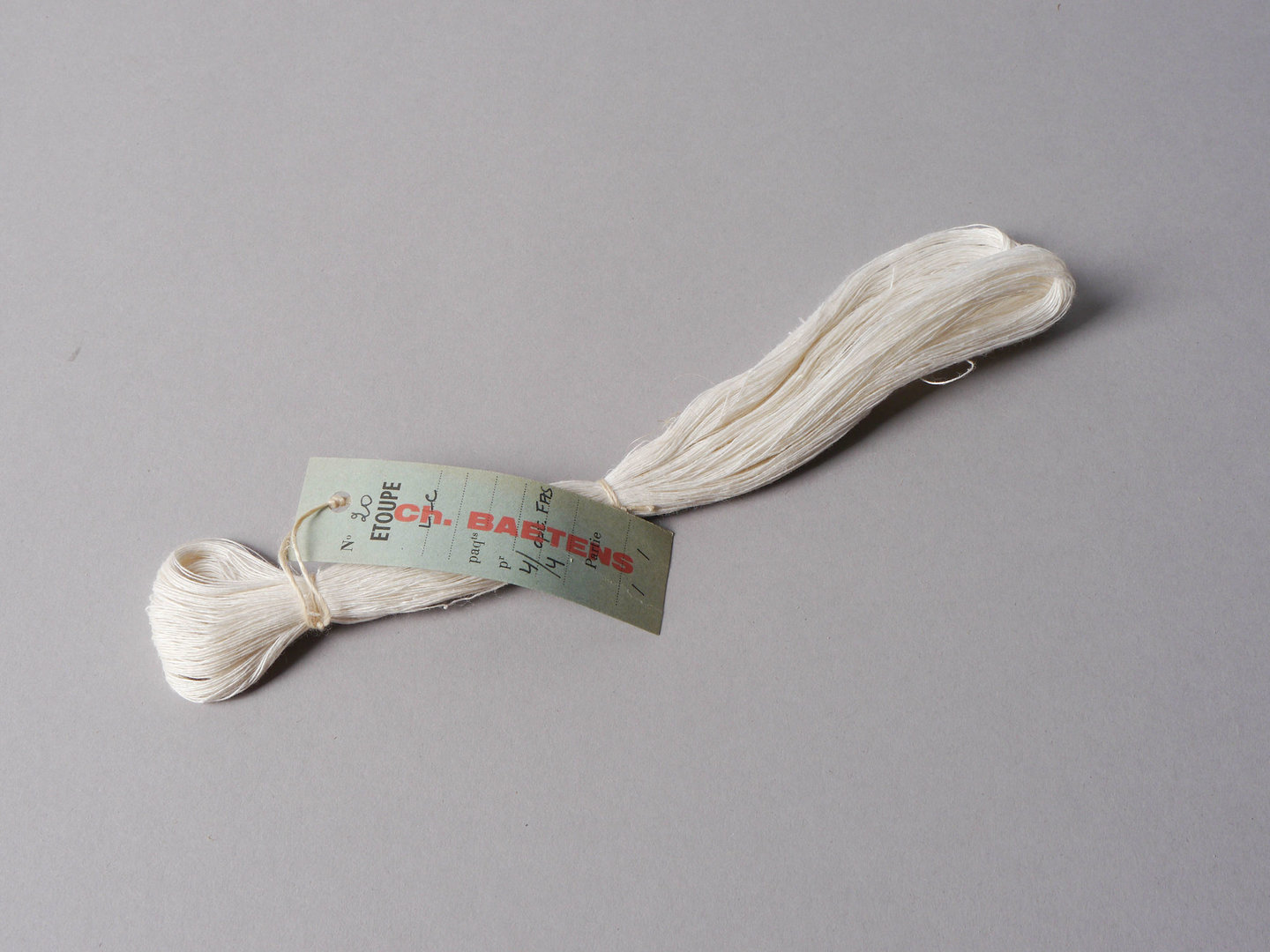 Staal garen van linnen van het merk Baetens