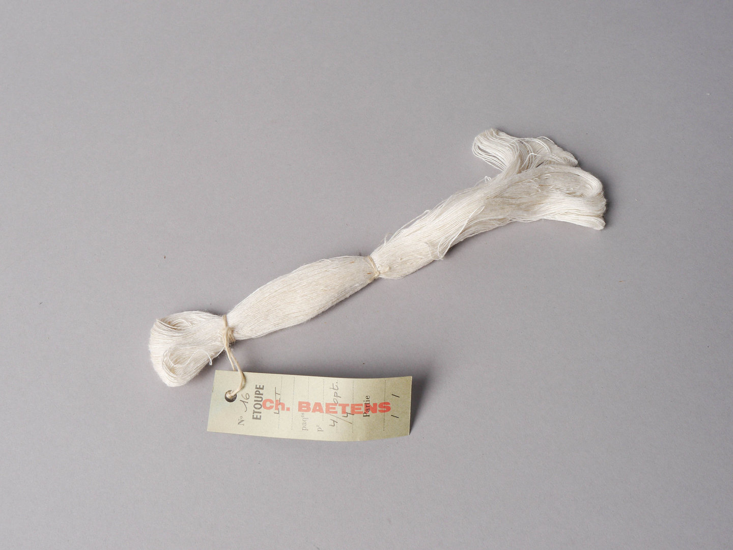 Staal garen van linnen van het merk Baetens