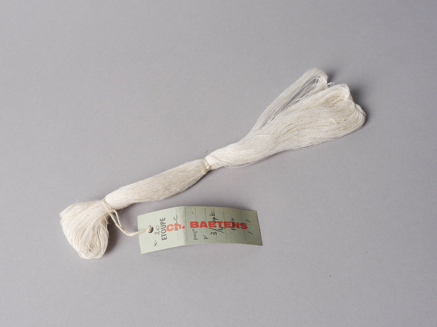 Staal garen van linnen van het merk Baetens