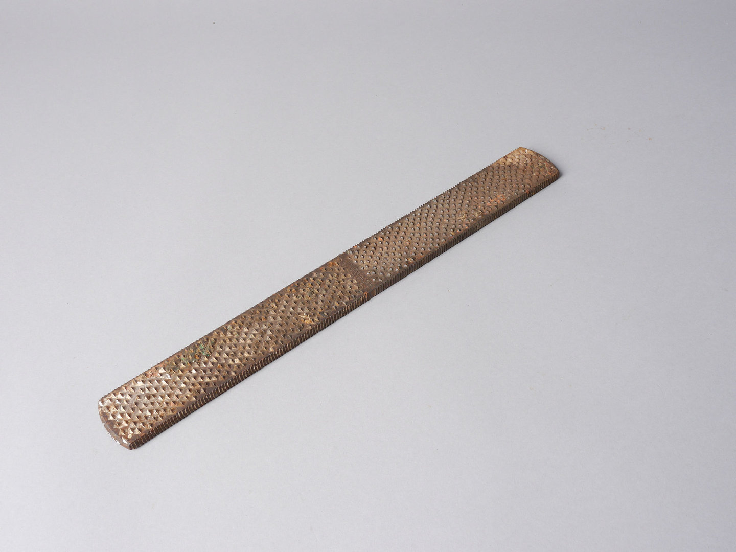 Schoenmakersrasp gebruikt bij lederbewerking