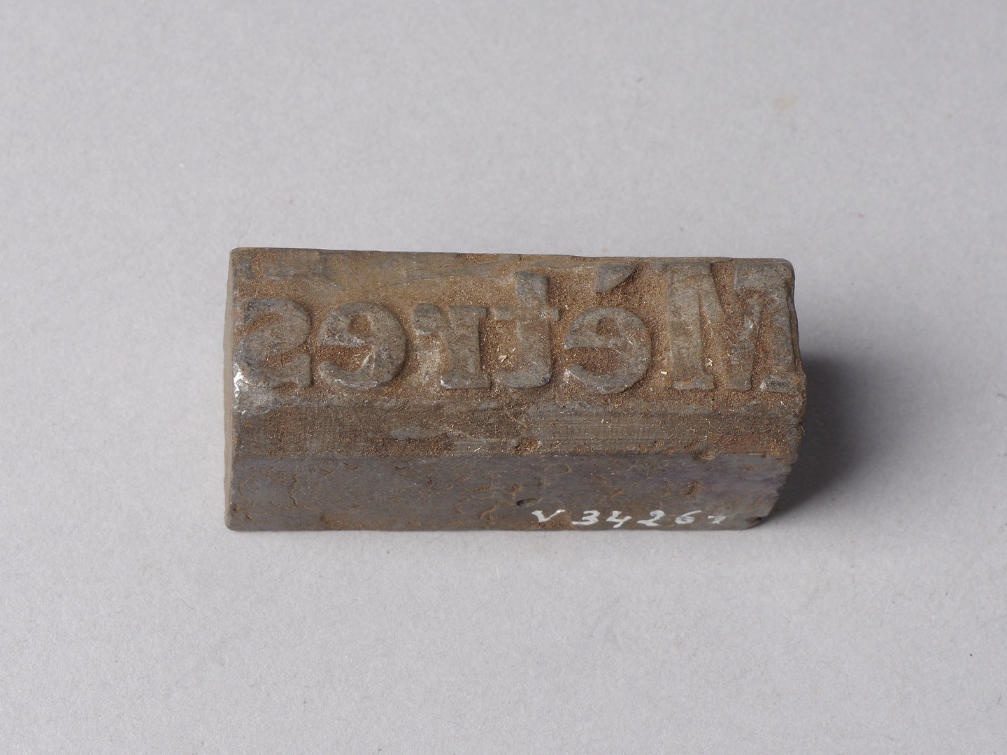 Stempel in verband met lederbewerking