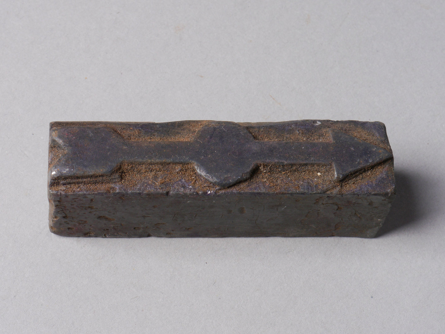 Stempel in verband met lederbewerking