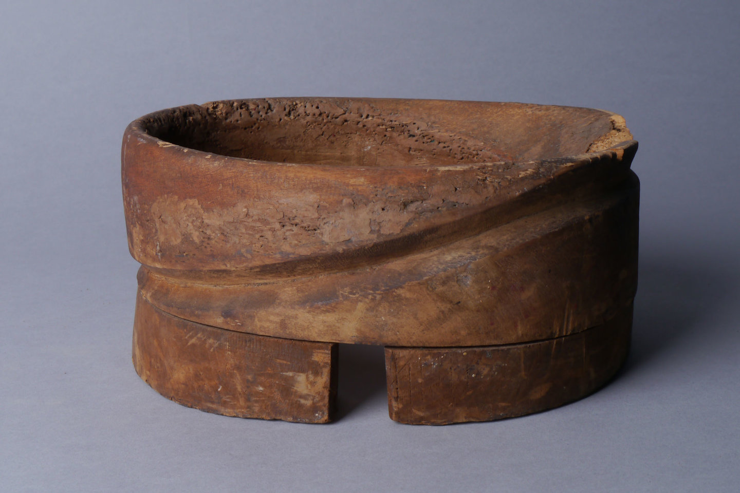 Houten mal of vorm voor hoedenrand