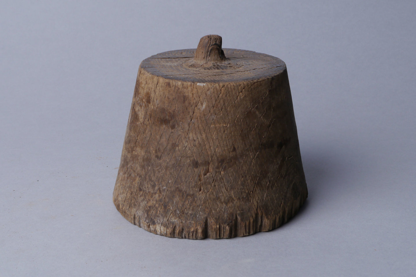 Houten mal of vorm voor hoeden