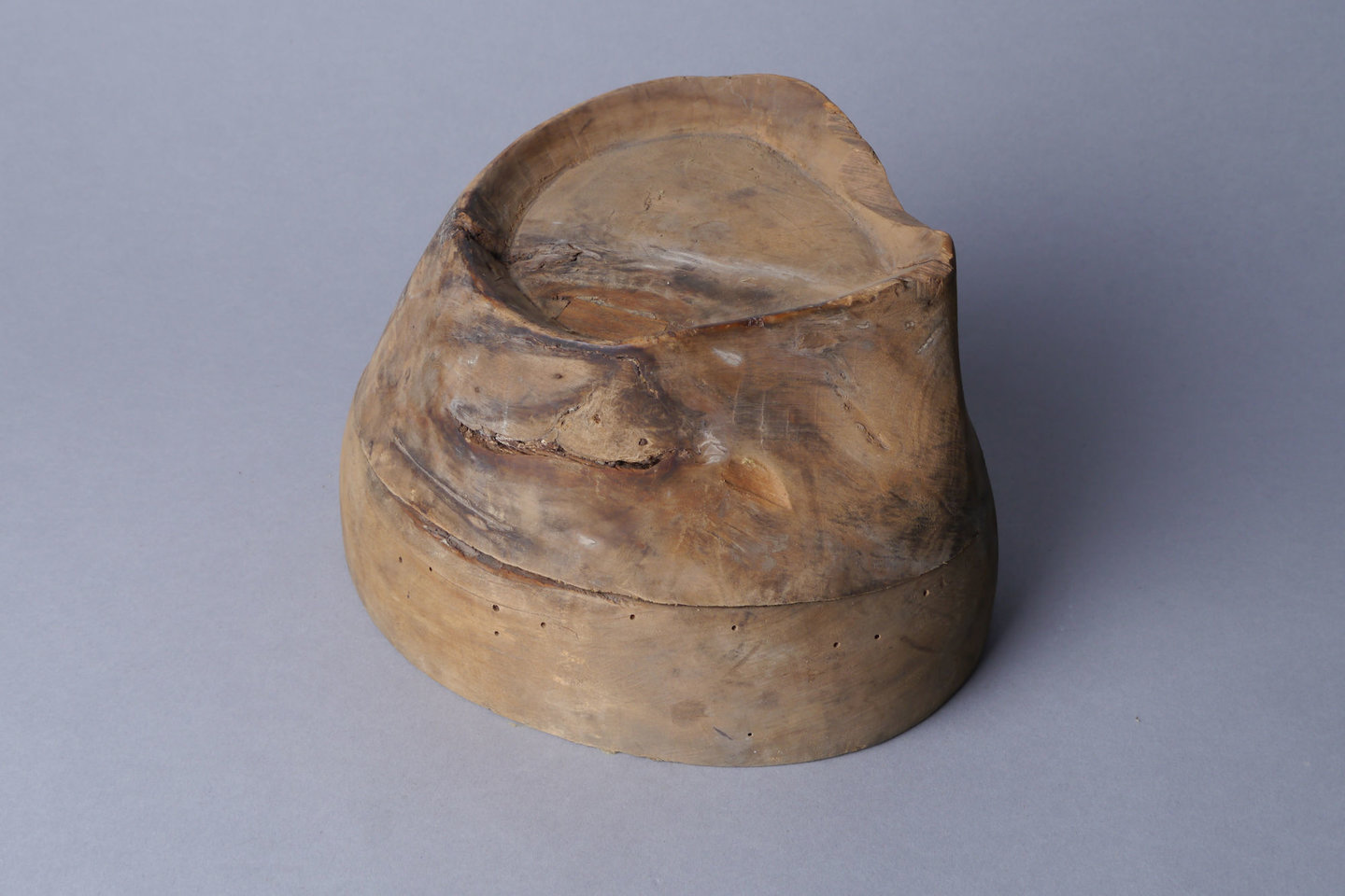 Houten mal of vorm voor hoeden