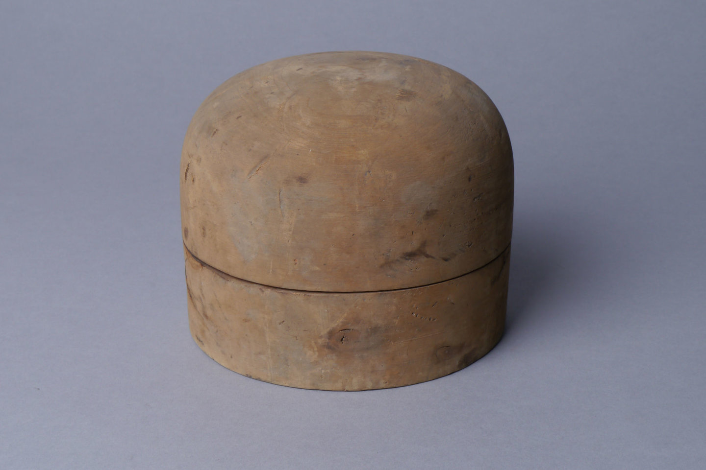 Houten mal of vorm voor hoeden