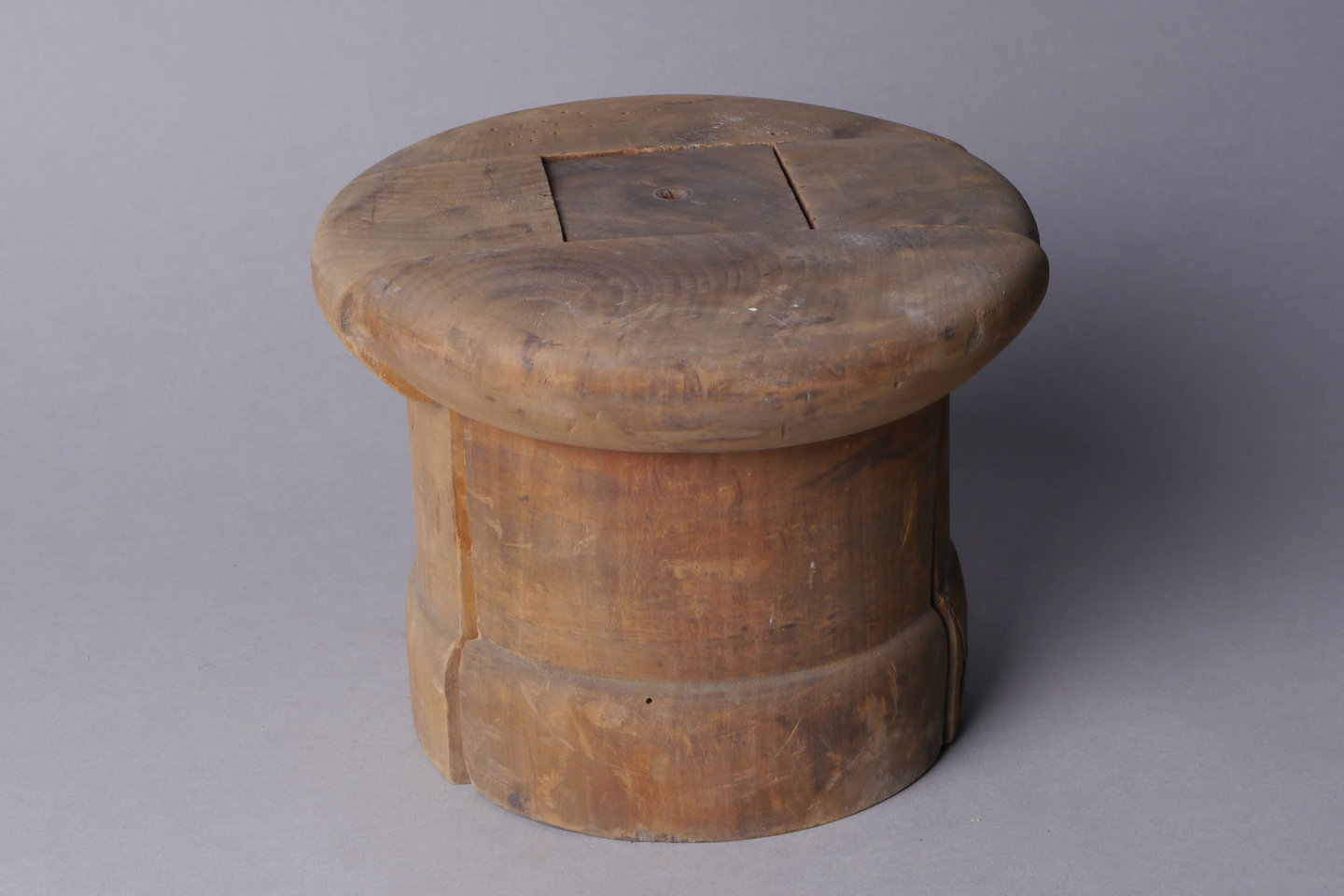 Houten mal of vorm voor hoeden