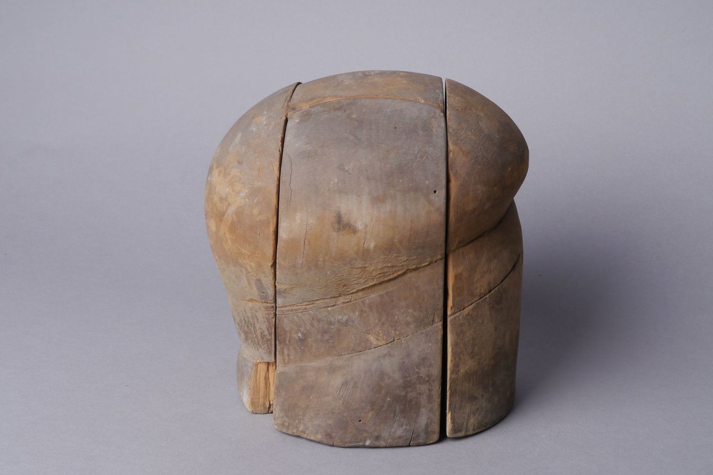 Houten mal of vorm voor hoeden