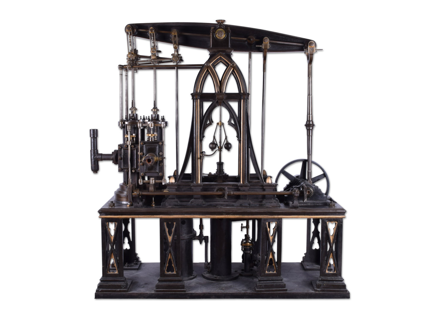 Compound balansstoommachine, ca. 1840